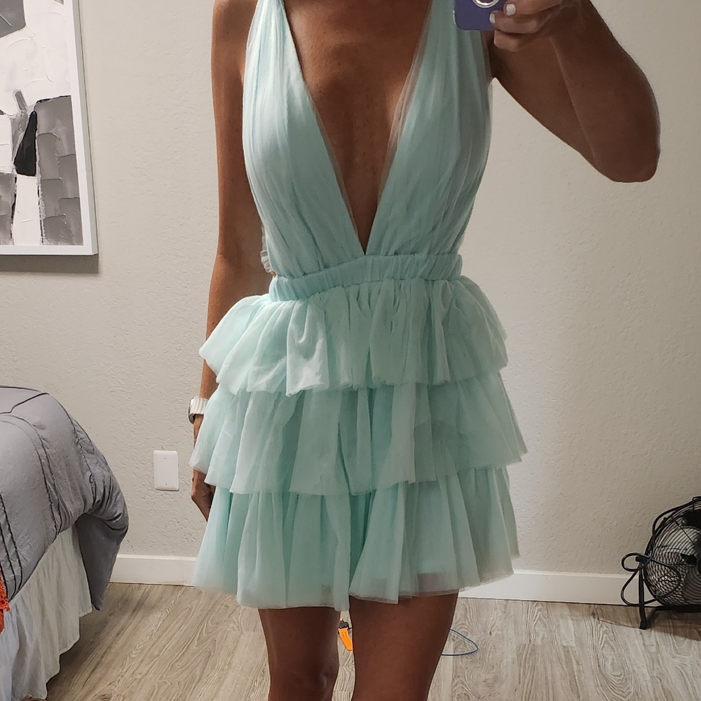 Mable Tulle Mini Dress